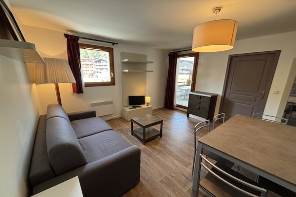 Appartement Coeur des Ours N°02: 50m van de piste in Les 2 Alpes - thumbnail 2