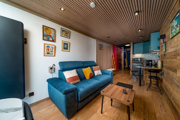 Sfeervol appartement Les Etoiles N°21 in Allos voor 4 personen - thumbnail 6