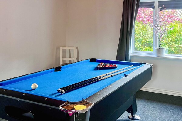 Ruim vakantiehuis voor 10 personen aan de golfbaan in Bording - thumbnail 6