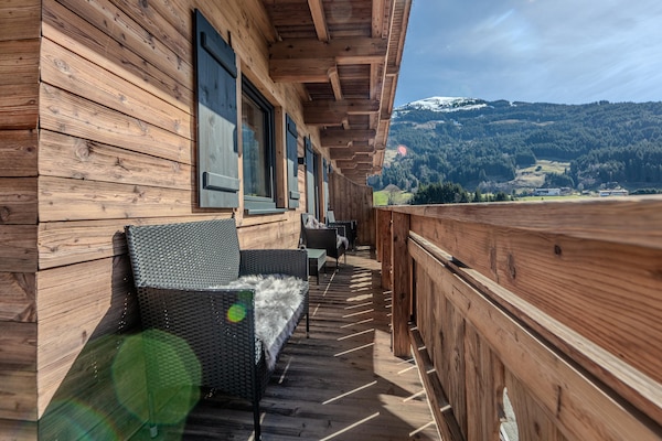 Aan de piste: Stijlvol appartement in centrum Jochberg - thumbnail 4