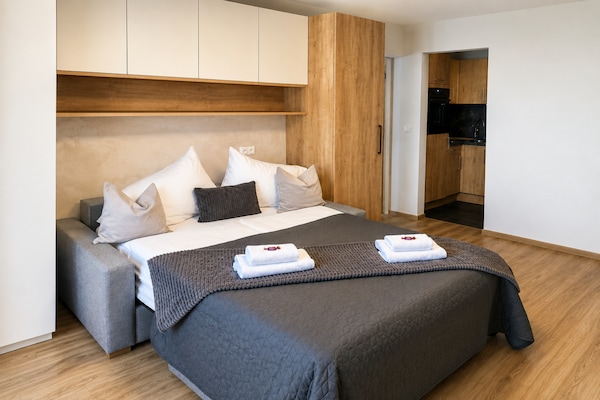Aan de piste: Stijlvol appartement in centrum Jochberg - thumbnail 5