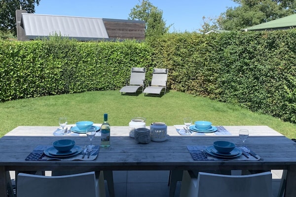 Luxe bungalow met zonnige tuin nabij strand Zoutelande, Zeeland - thumbnail 2
