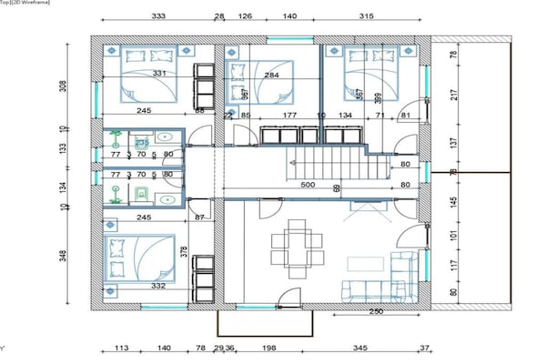 Aan het strand: ruim appartement in Drače voor 9 personen - thumbnail 5