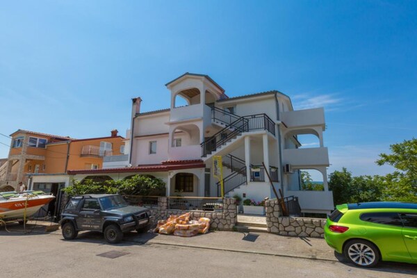 Studio met adembenemend zeezicht op 300m van het strand in Crikvenica - thumbnail 6