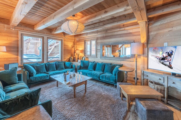 Chalet Loup in Huez: luxe voor 14 personen met spa, sauna en directe piste-toegang - thumbnail 2