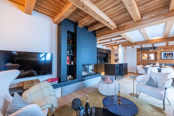 Chalet Ecureuil: Luxe skichalet met spa en ski-in/ski-out in Alpe d'Huez - thumbnail 2