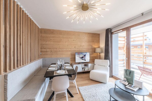 Authentiek 8-persoons appartement in Vieil Alpe, 400m van centrum Huez - thumbnail 5