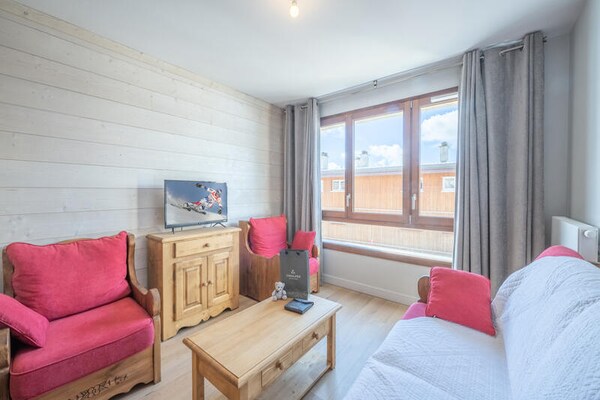 Authentiek appartement in Vieil Alpe, 400m van het centrum van Alpe d'Huez - thumbnail 2