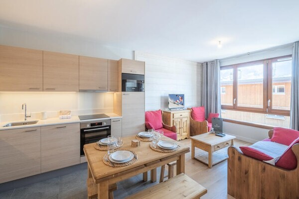 Authentiek appartement in Vieil Alpe, 400m van het centrum van Alpe d'Huez - thumbnail 4