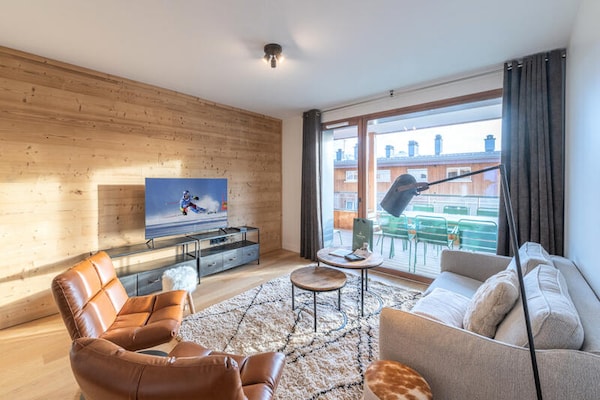 Alpenappartement 108m² in Vieil Alpe, 400m van centrum Alpe d'Huez - thumbnail 1