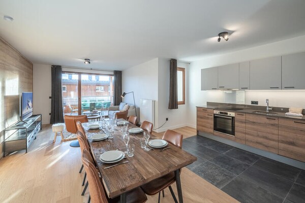 Alpenappartement 108m² in Vieil Alpe, 400m van centrum Alpe d'Huez - thumbnail 6