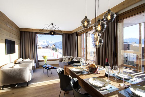 Luxe appartement met ski-in/ski-out toegang en groot balkon op het zuidwesten - thumbnail 6