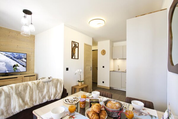 Luxe appartement in Huez met directe toegang tot de skipistes en wellness - thumbnail 6