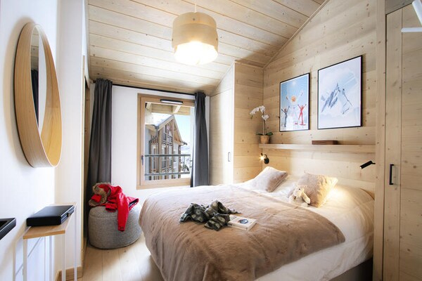 Ski-in/ski-out appartement met balkon en wellness in Huez - thumbnail 5