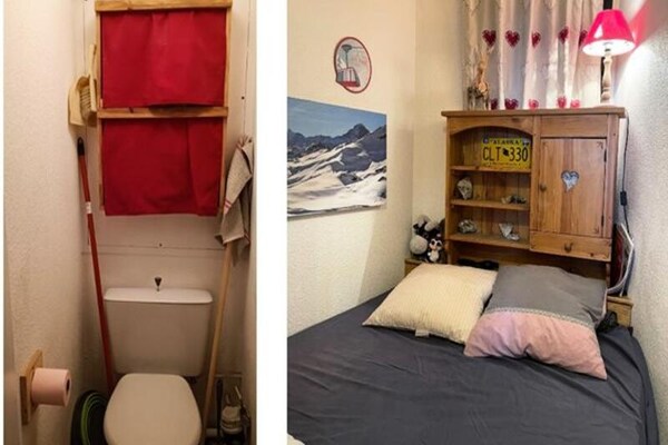 Zonnig appartement op 200m van de piste in Huez - thumbnail 5