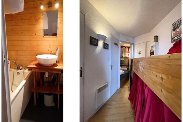 Zonnig appartement op 200m van de piste in Huez - thumbnail 6