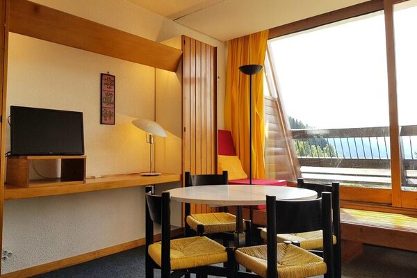 Zonnig appartement op de piste in Arc 1600 met panoramisch uitzicht - thumbnail 6