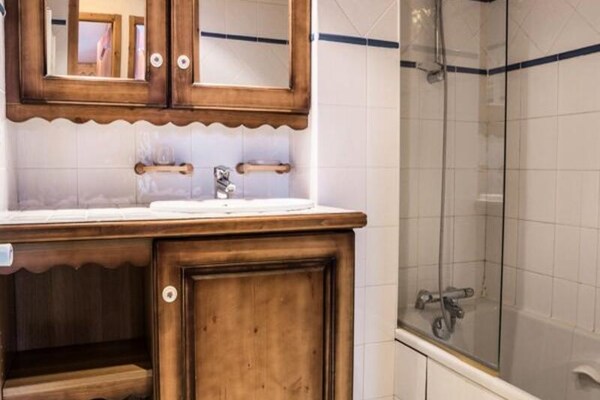 Panoramisch appartement Arc 1800 met uitzicht op Mont Blanc, 8 personen - thumbnail 4