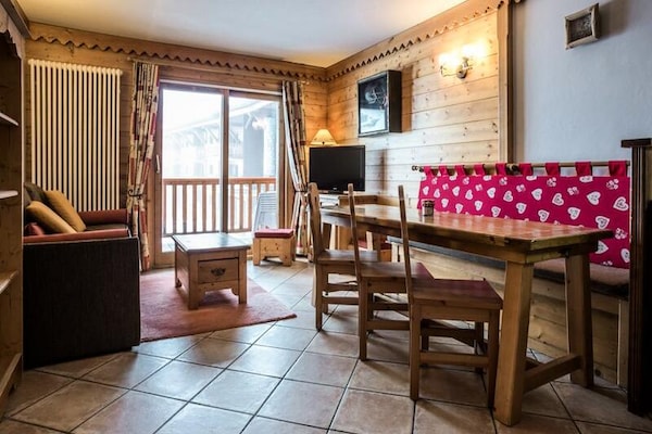 Appartement Roselend met panoramisch uitzicht op Paradiski, vlakbij de piste - thumbnail 2
