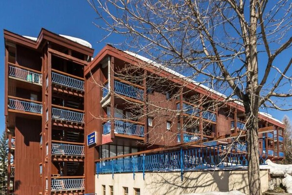 Ruim 8-persoons appartement op de piste in Les Arcs 1800 met panoramisch balkon - thumbnail 4