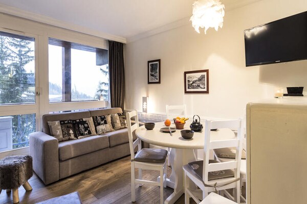 Gezellig appartement in Les Arcs 1800 met bergbalkon, 5 pers. - thumbnail 3