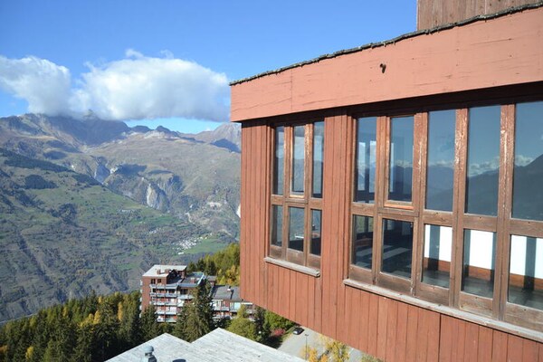 Knusse studio op 150m van de piste in Les Arcs 1800 met balkon op zuiden - thumbnail 1