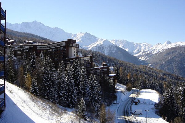 Knusse studio op 150m van de piste in Les Arcs 1800 met balkon op zuiden - thumbnail 6