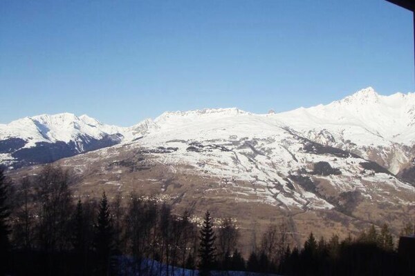Studio 30m² op 200m van de piste in Les Arcs 1800, uitzicht op de bergen - thumbnail 5