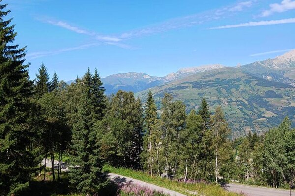 Studio 30m² op 200m van de piste in Les Arcs 1800, uitzicht op de bergen - thumbnail 6
