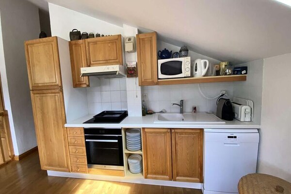 Ruim appartement in Beaufort met panoramisch uitzicht op de Alpen - thumbnail 4