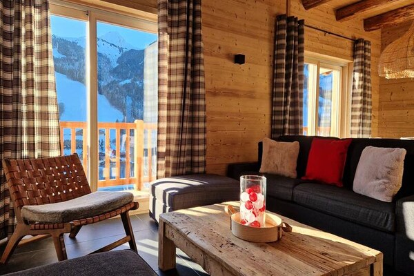 Chalet Les Cruets: Ruim appartement voor 10 personen in Beaufort - thumbnail 5