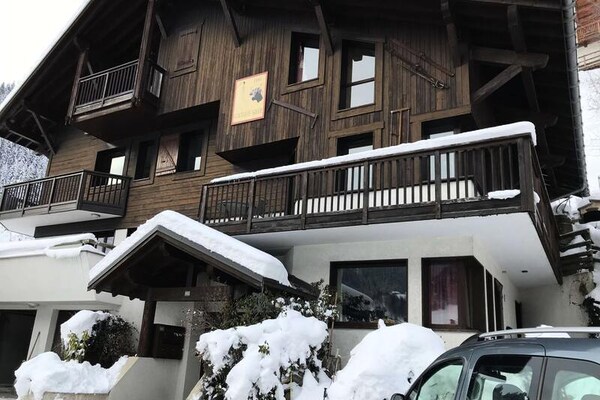 Ruime duplex voor 9 personen met tuin en uitzicht op de Alpen in Beaufort - thumbnail 3