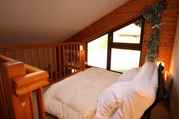 Knus appartement in Arêches-Beaufort met uitzicht op de Franse Alpen - thumbnail 4