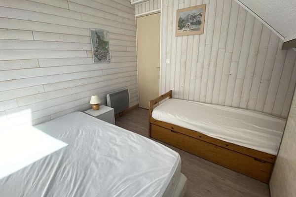 Knus appartement op het zuiden in Bareges met uitzicht op de Pyreneeën - thumbnail 6