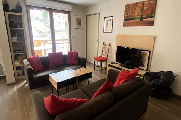 Ruim appartement op het zuiden met panoramisch uitzicht op de Pyreneeën - thumbnail 2