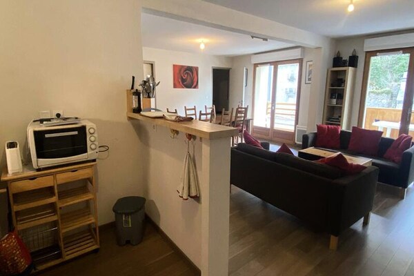 Ruim appartement op het zuiden met panoramisch uitzicht op de Pyreneeën - thumbnail 5