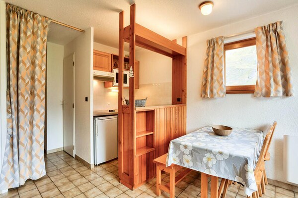 Alpenappartement 6p in Bessans met balkon en uitzicht op Bonneval - thumbnail 2