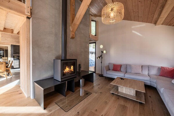 Ruim chalet in Chamonix met jacuzzi en Mont Blanc uitzicht - thumbnail 3