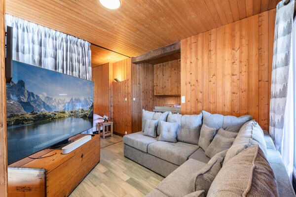 Résidence Ushuaia: Ruim chalet-appartement voor 10 personen nabij de pistes in Chamonix - thumbnail 6