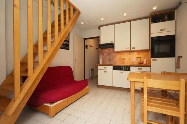 Duplex appartement met Mont Blanc uitzicht in Les Houches, op 2,2 km van de lift - thumbnail 2