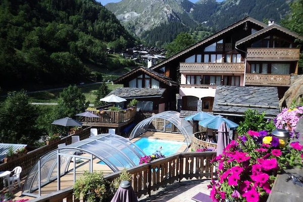 Knus appartement voor 5 aan de voet van het Parc National de la Vanoise - thumbnail 4