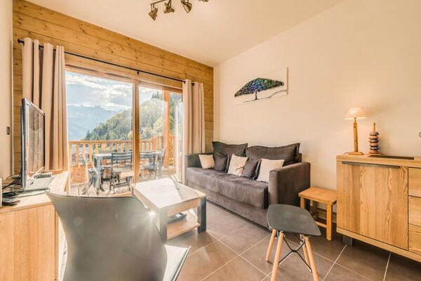 Appartement 6p in Champagny-en-Vanoise, 20m van de skilift met balkon - thumbnail 3