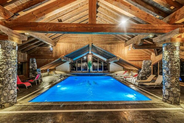 Ruim appartement voor 6 personen met zwembad en sauna in Champagny-en-Vanoise - thumbnail 5