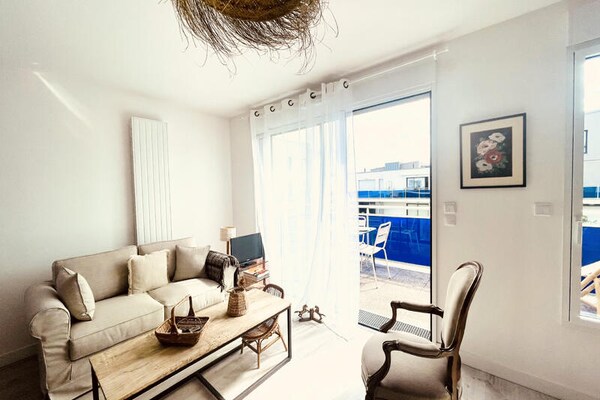 Elegant appartement voor 3 personen in Saint Gilles Croix de Vie - thumbnail 1