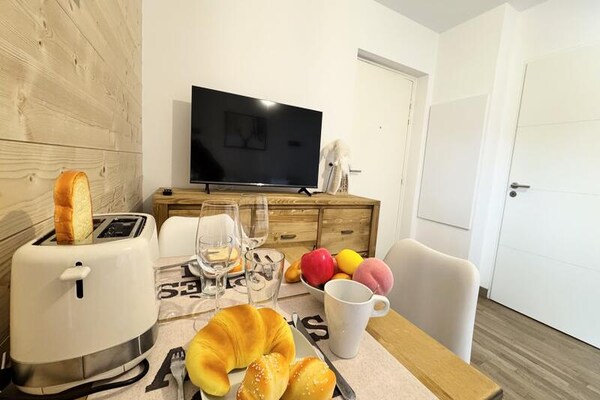 Studio-appartement op de begane grond in Vars Les Claux, 200m van de piste - thumbnail 2
