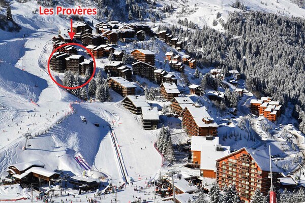 Appartement Les Allues: direct aan de piste in Méribel - thumbnail 3