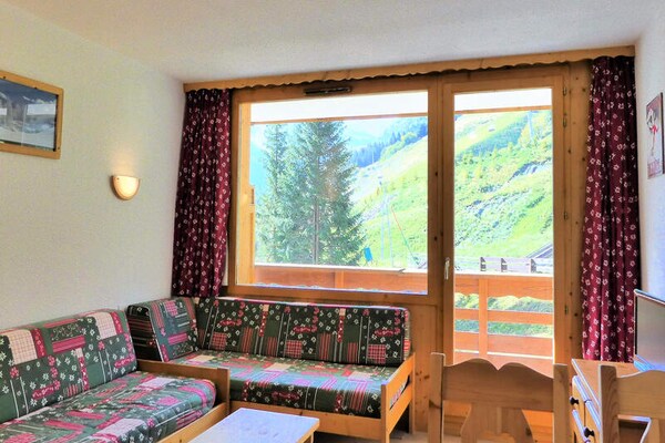 Appartement op de piste in Méribel-Mottaret met balkon op het zuiden - thumbnail 4