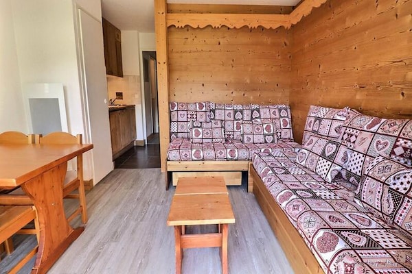 Knus appartement in Les Allues nabij de pistes van Méribel - thumbnail 6