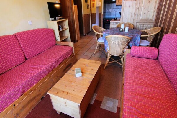 Chalet 6 Les Balcons: Alpenretraite met panoramisch uitzicht in Val Thorens - thumbnail 2