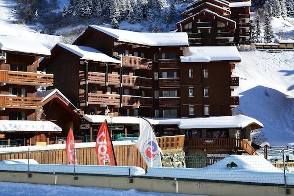 Sfeervol duplexappartement in Les Allues nabij de pistes - thumbnail 1
